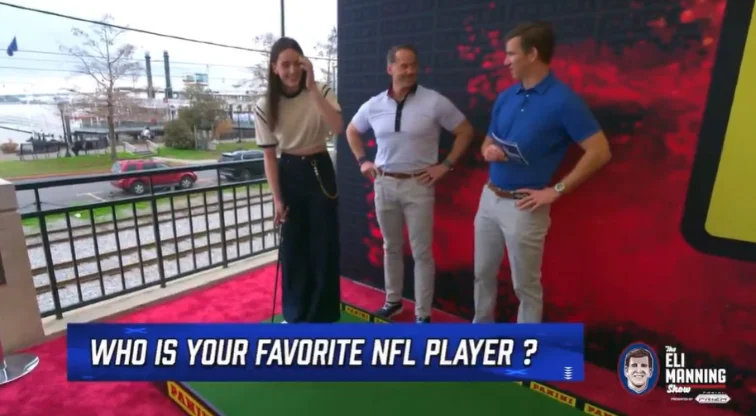 Caitlin Clark Picks Eli Manning’s Brother as Her All-Time Favorite NFL Player