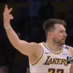 Video Shows Luka Doncic Trash Talking James Harden During Lakers vs Clippers Game